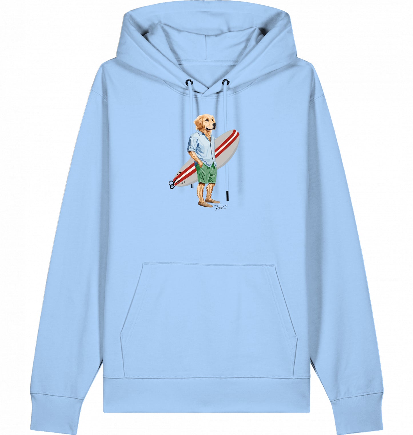 The Surfer - Organic Hoodie
