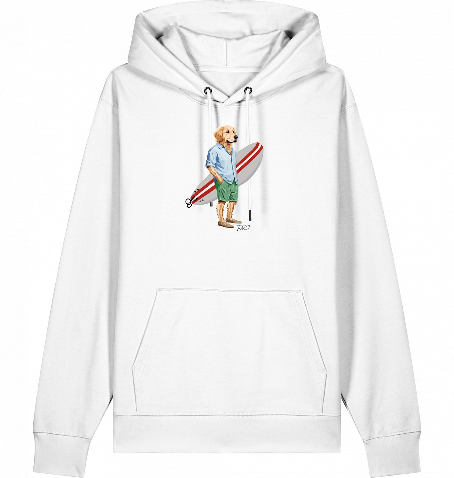 The Surfer - Organic Hoodie