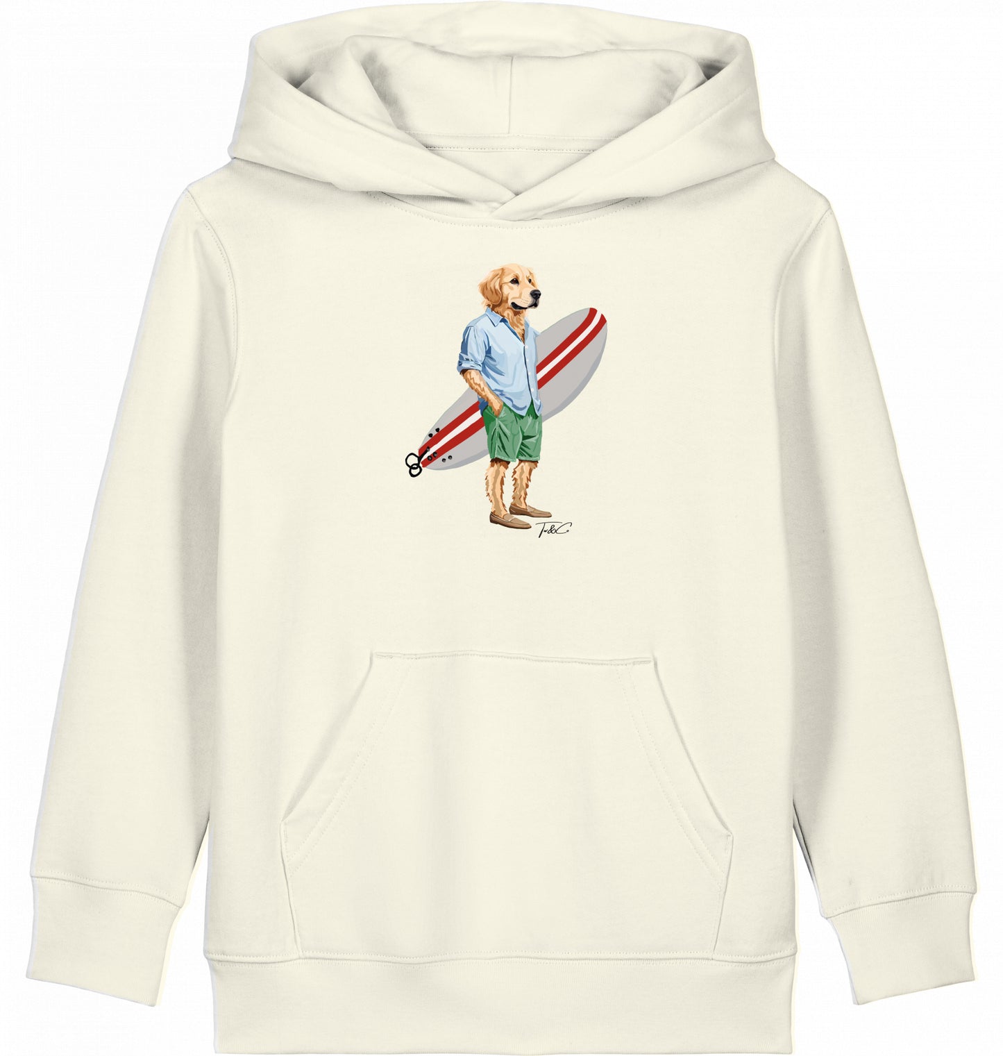 The Surfer - Kids Organic Hoodie