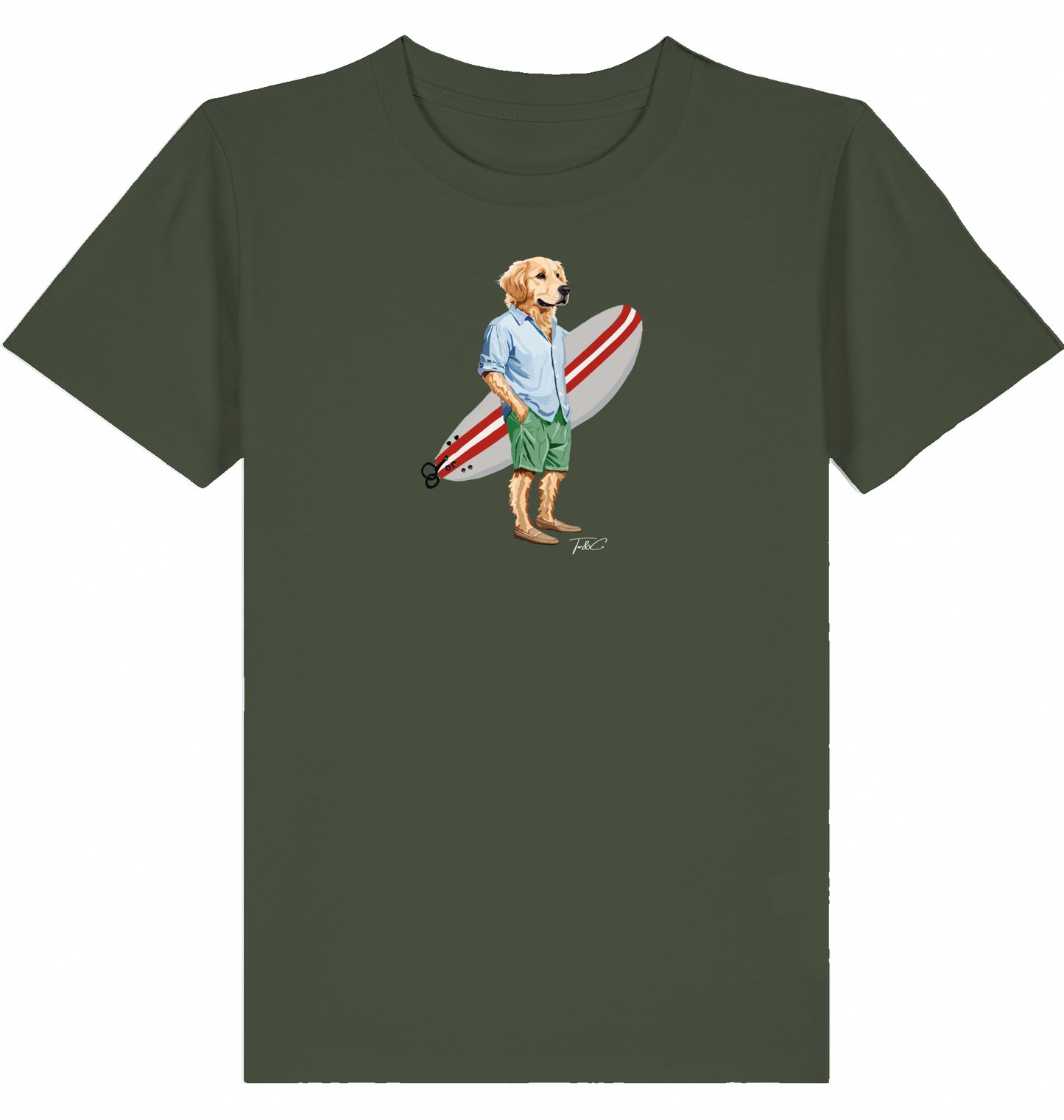 The Surfer- Kids Organic T-Shirt