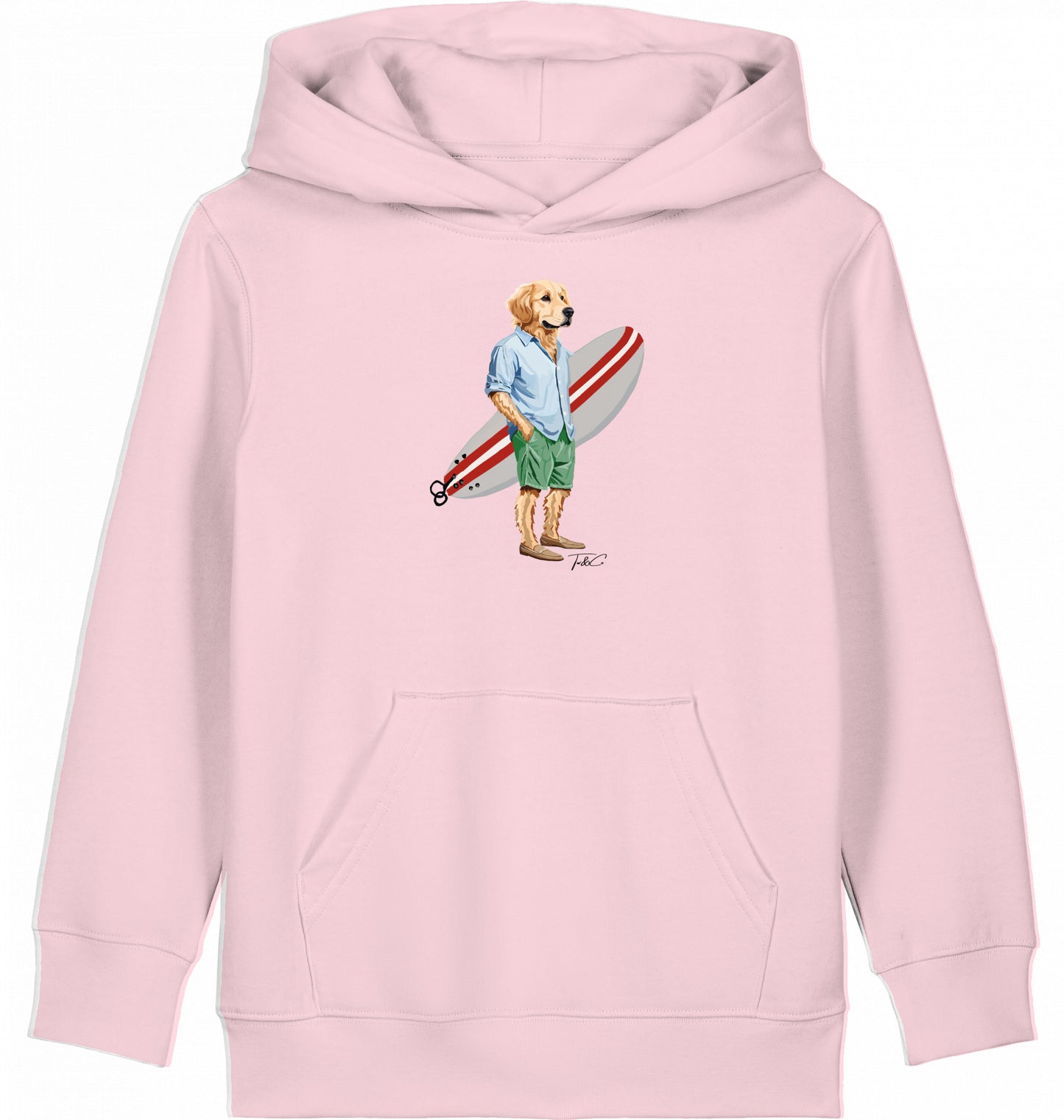 The Surfer - Kids Organic Hoodie