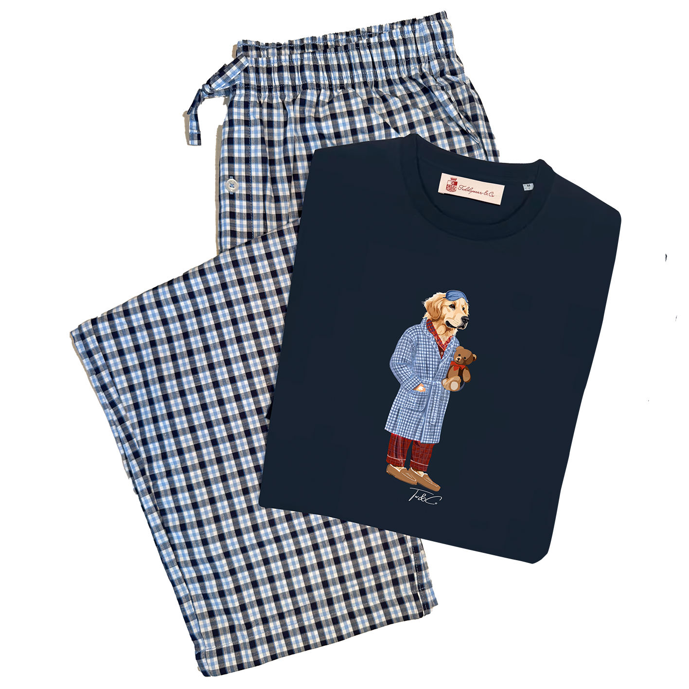 The Sleepwalker - Pyjama Set - Golden Retriever
