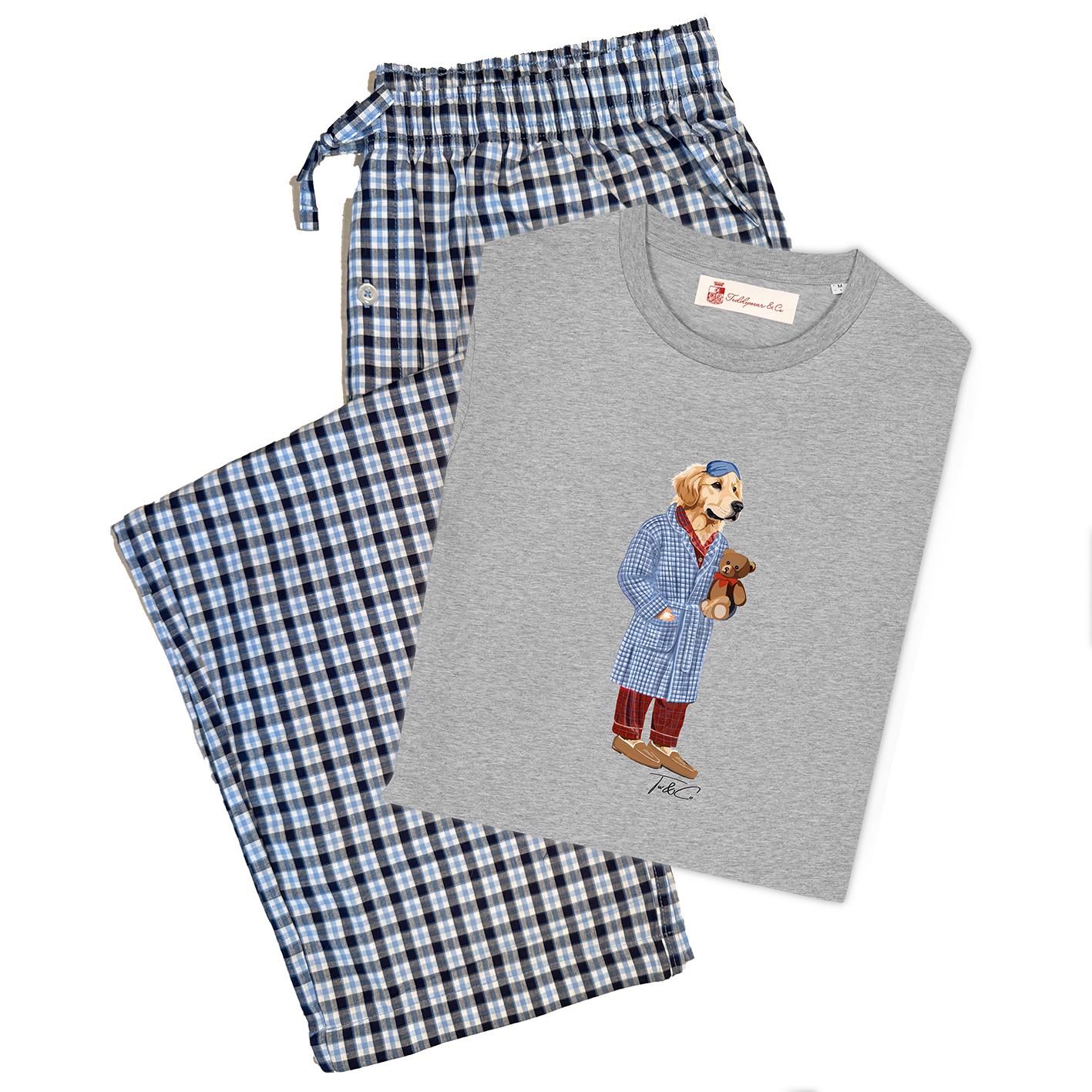 The Sleepwalker - Pyjama Set - Golden Retriever