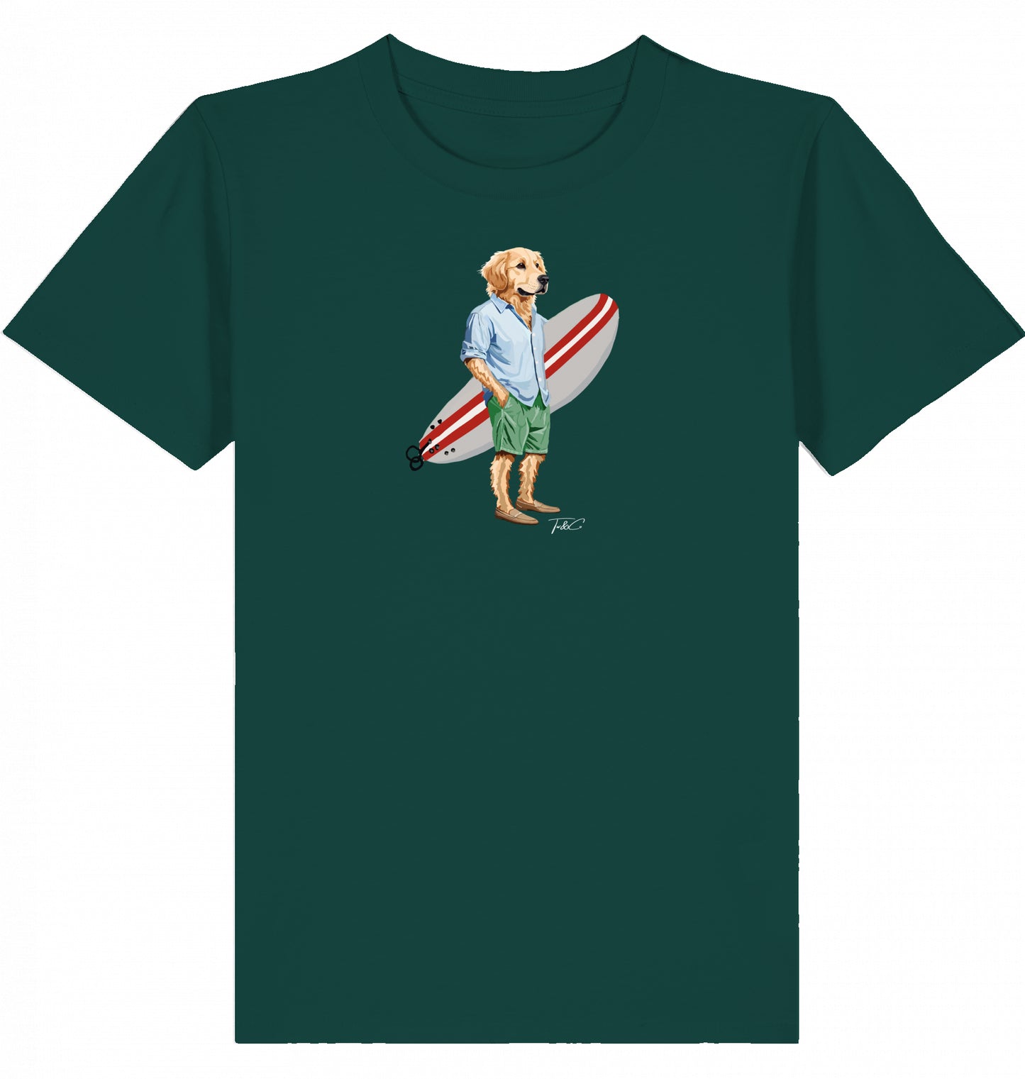 The Surfer- Kids Organic T-Shirt