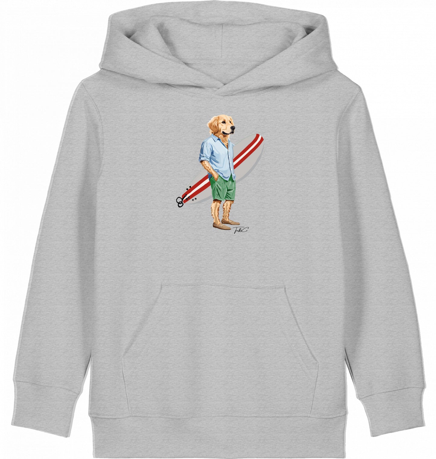 The Surfer - Kids Organic Hoodie
