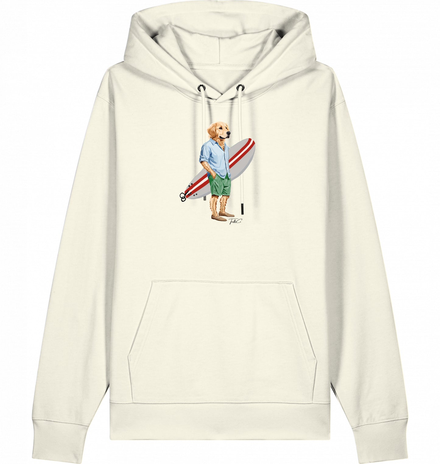 The Surfer - Organic Hoodie