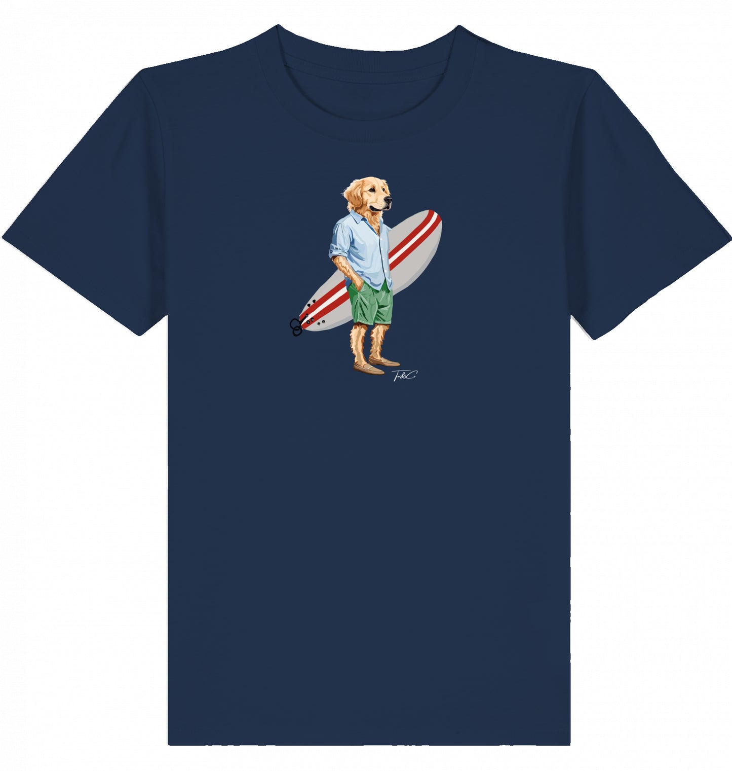 The Surfer- Kids Organic T-Shirt