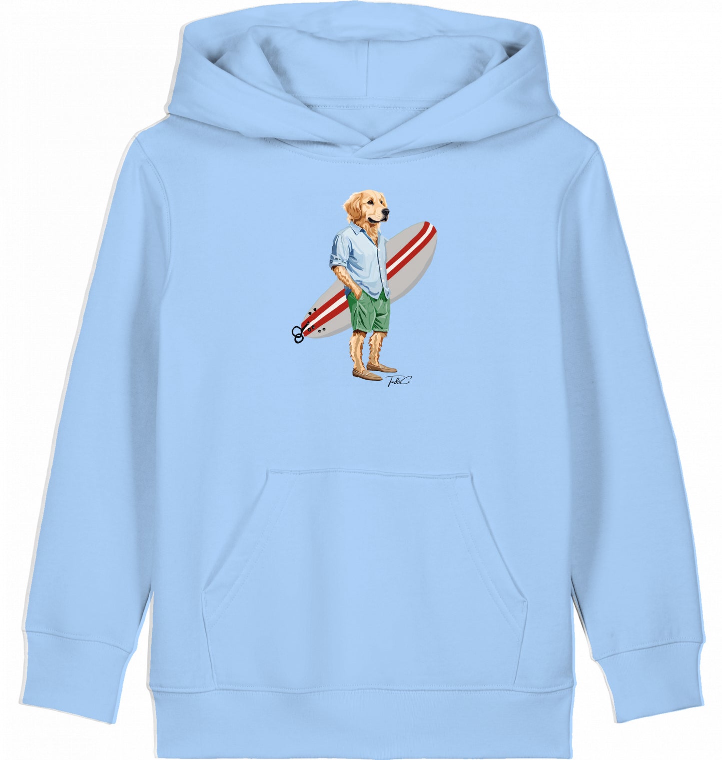The Surfer - Kids Organic Hoodie