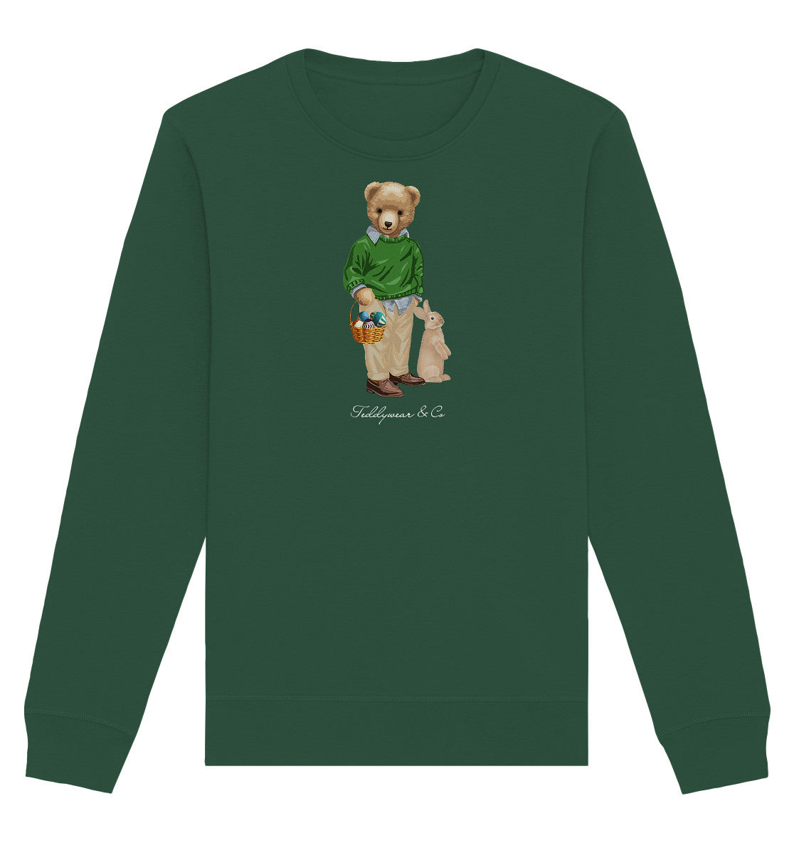 The Easter Bear . Organic Sweatshirt