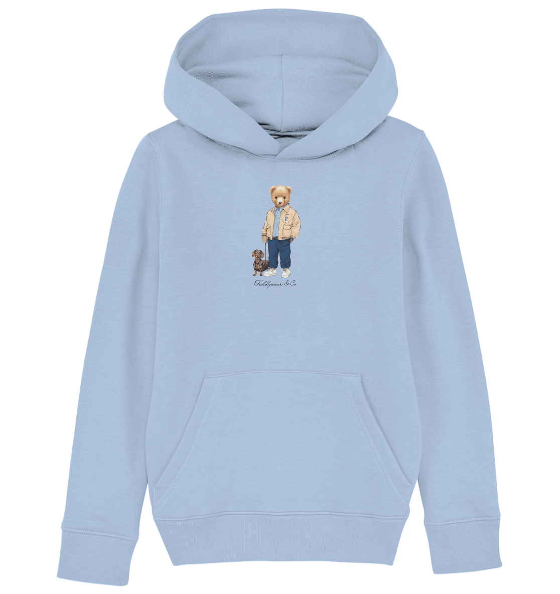 The Dog Walker - Kids Organic Hoodie - Teddywear & Co