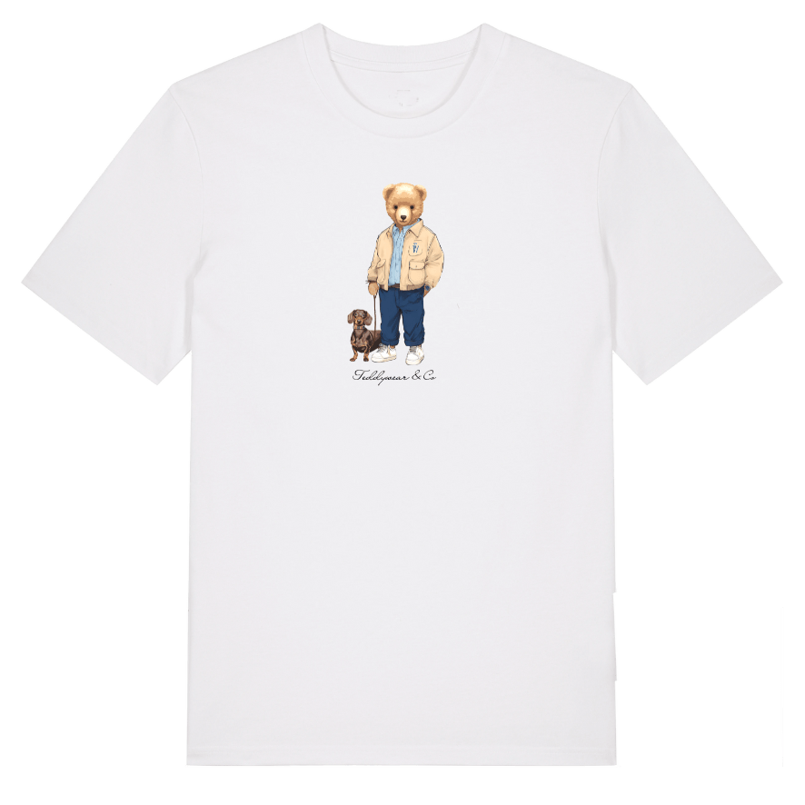 The Dog Walker - Kids Organic T-Shirt - Teddywear & Co