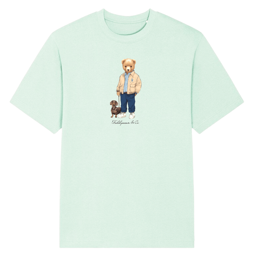 The Dog Walker - Kids Organic T-Shirt - Teddywear & Co