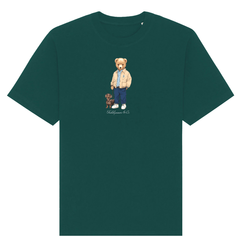 The Dog Walker - Kids Organic T-Shirt - Teddywear & Co