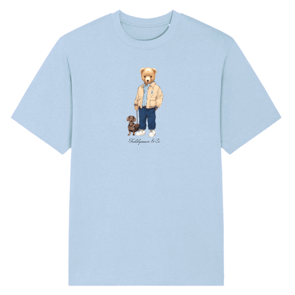 The Dog Walker - Kids Organic T-Shirt - Teddywear & Co
