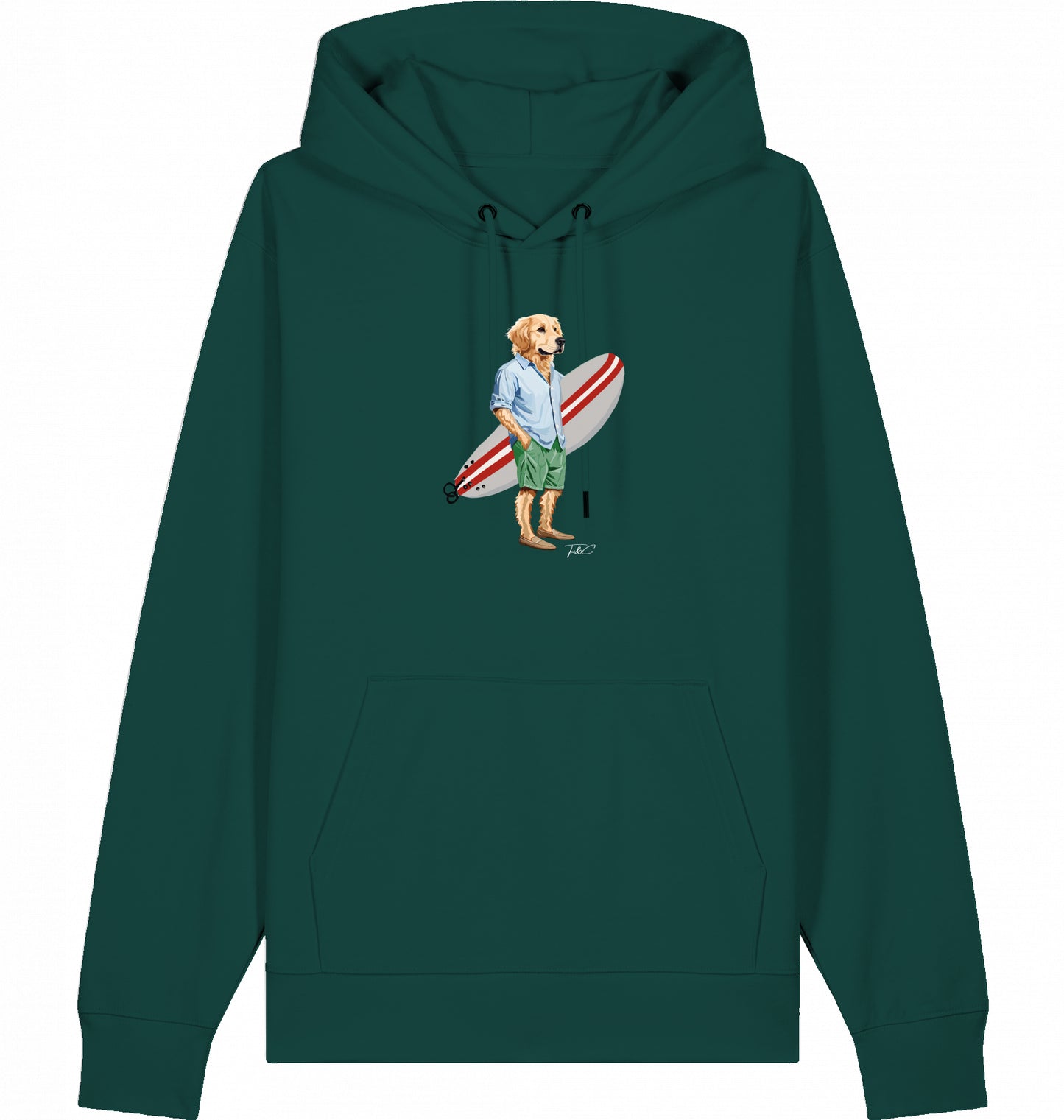 The Surfer - Organic Hoodie