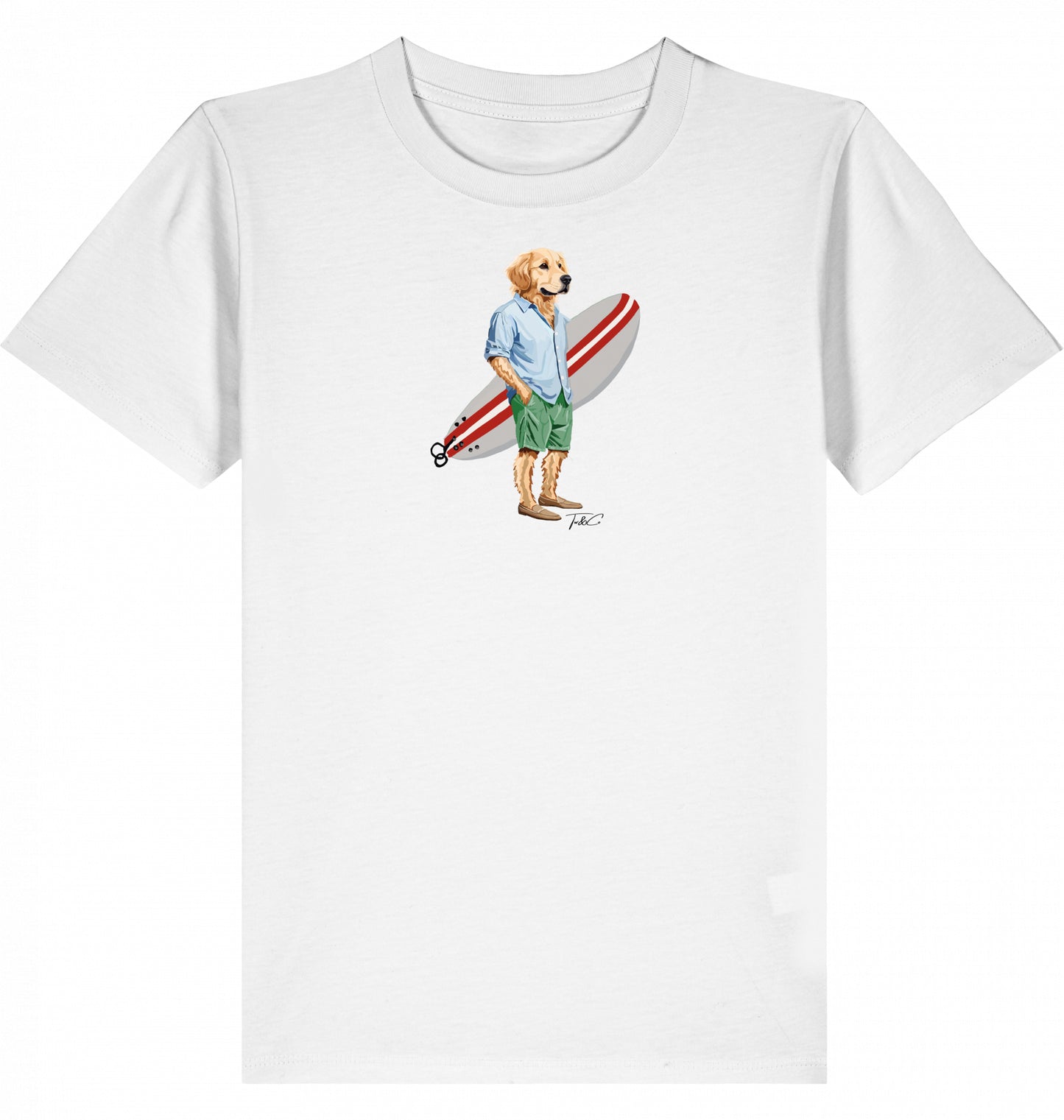 The Surfer- Kids Organic T-Shirt