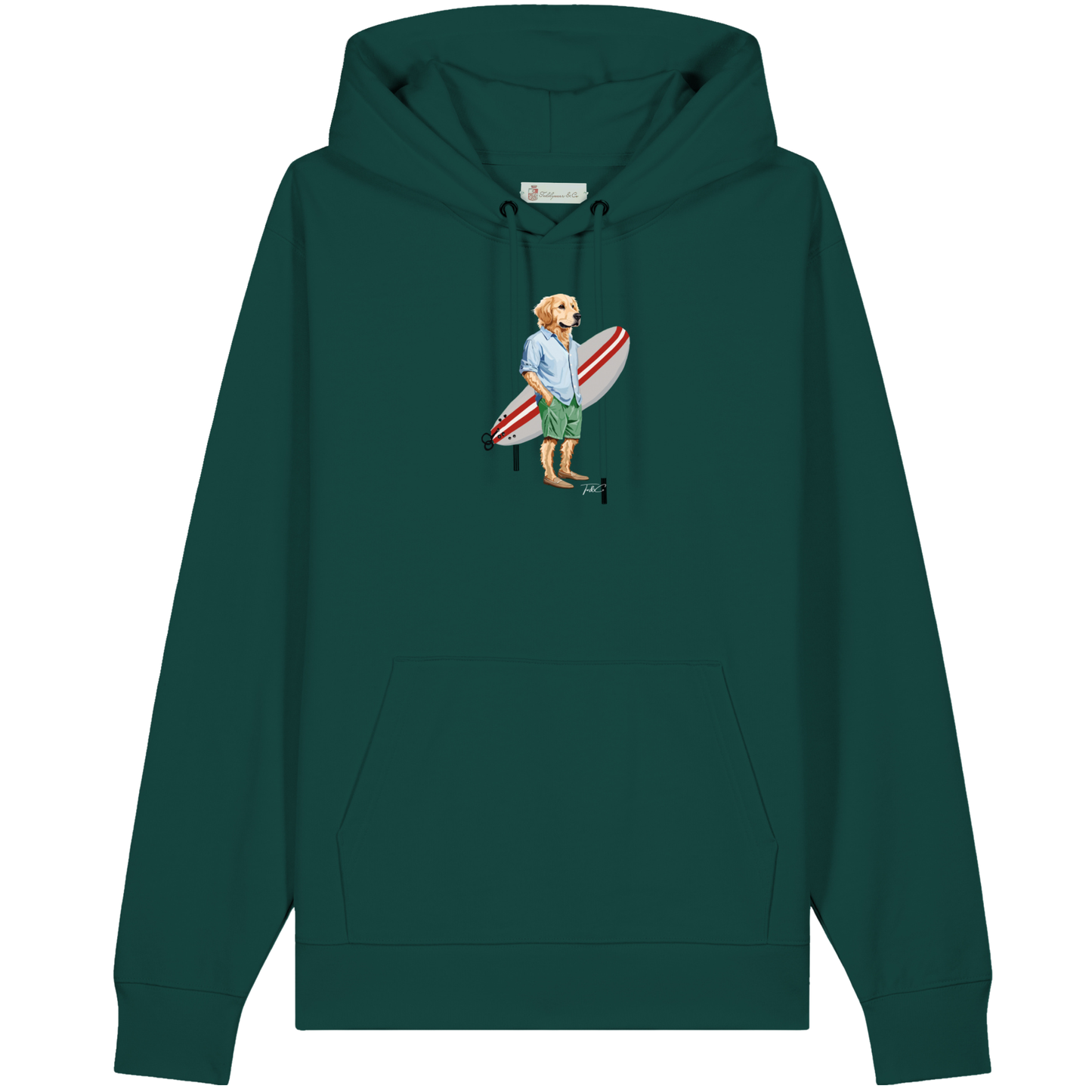 The Surfer - Organic Hoodie