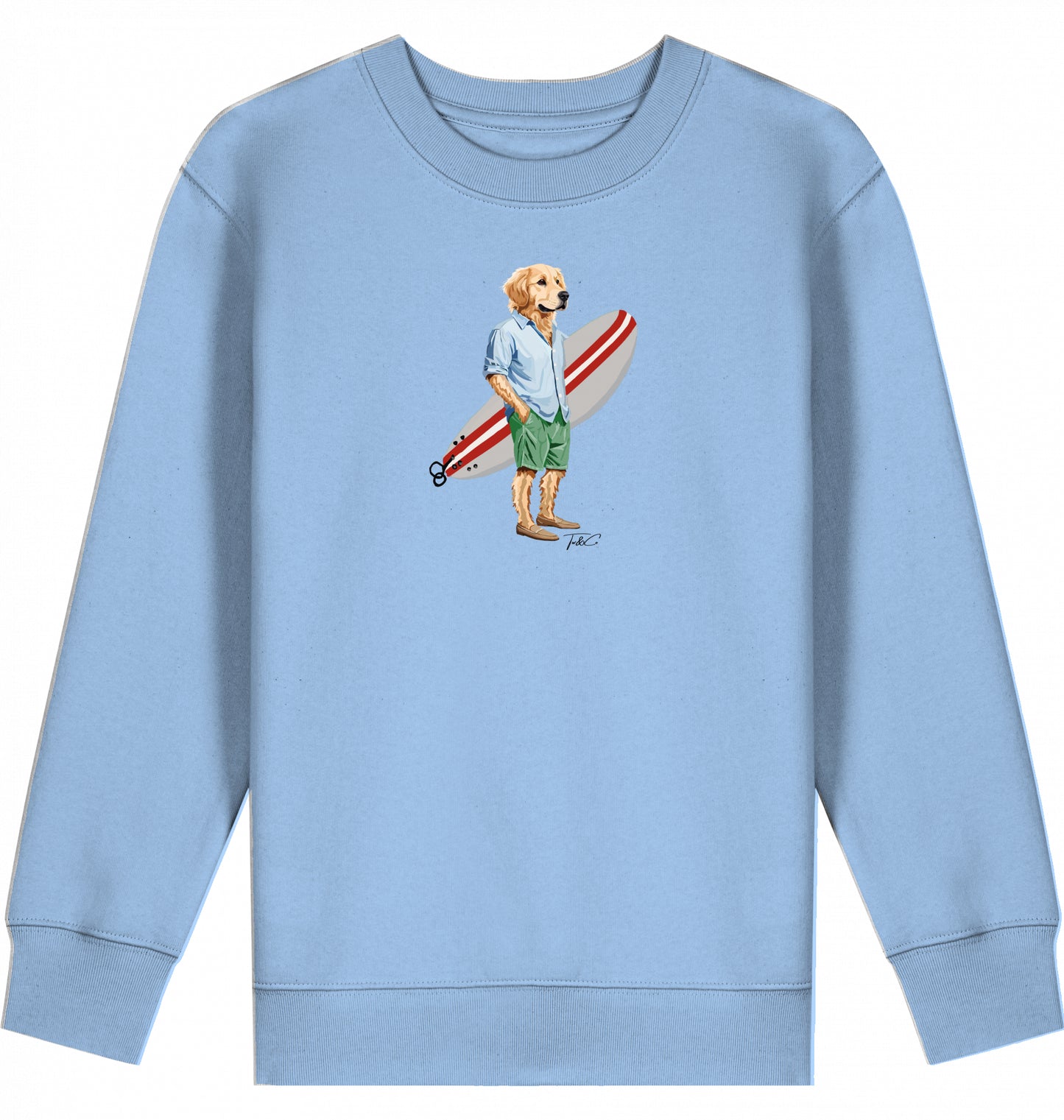 The Surfer - Organic Kids Sweatshirt
