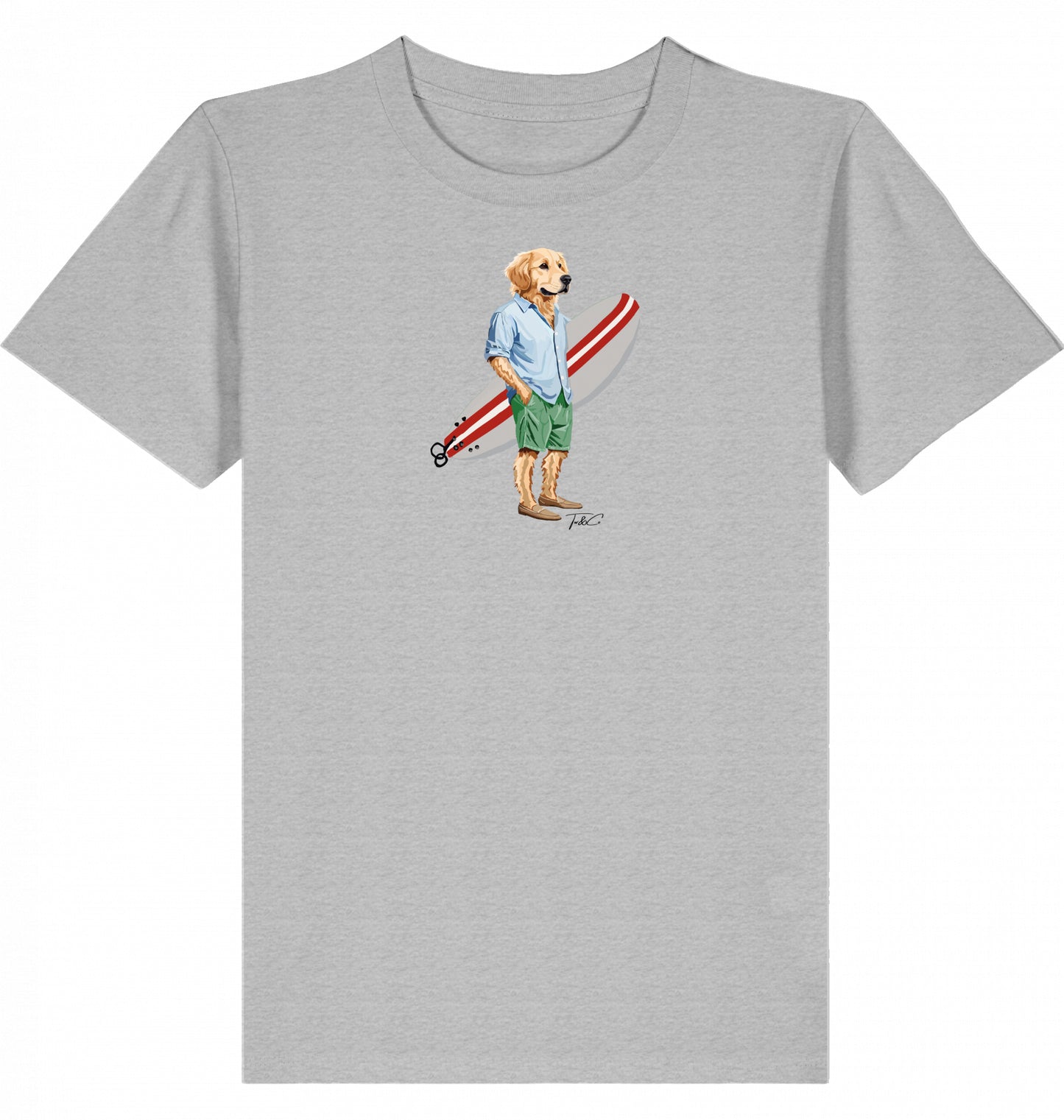 The Surfer- Kids Organic T-Shirt