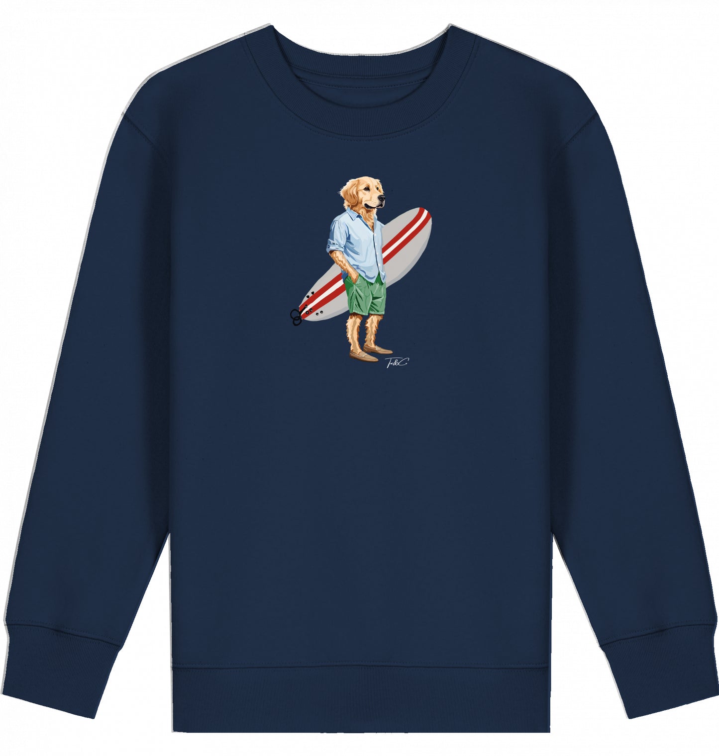 The Surfer - Organic Kids Sweatshirt