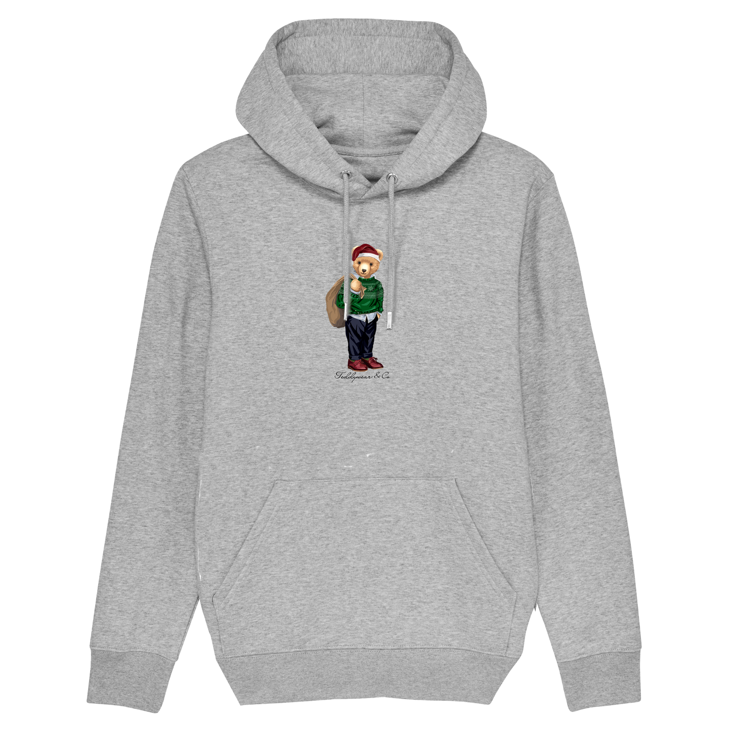 The Santa Bear  - Organic Hoodie