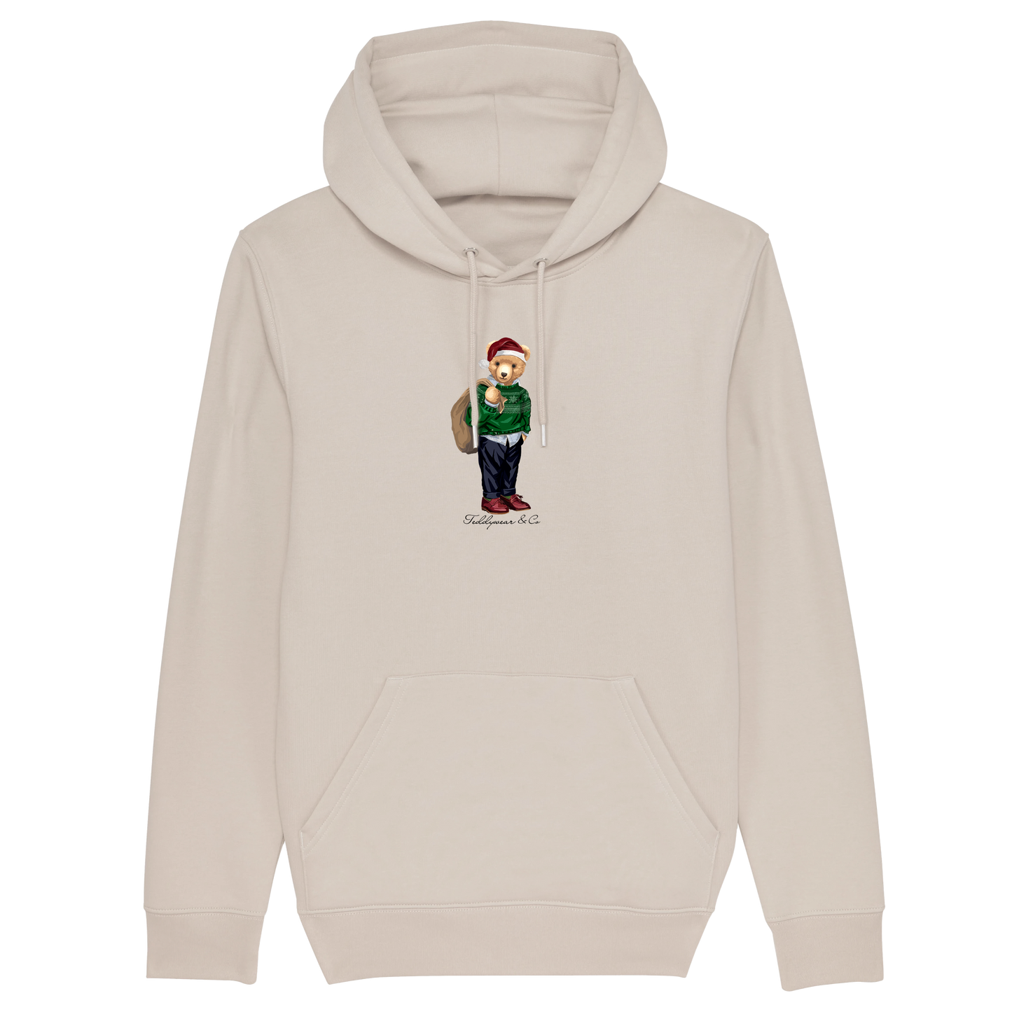 The Santa Bear  - Organic Hoodie