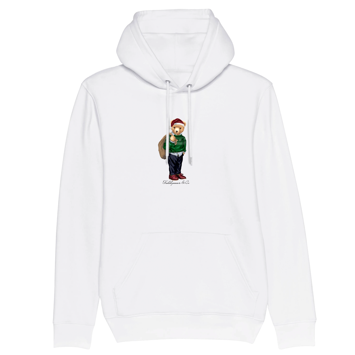 The Santa Bear  - Organic Hoodie