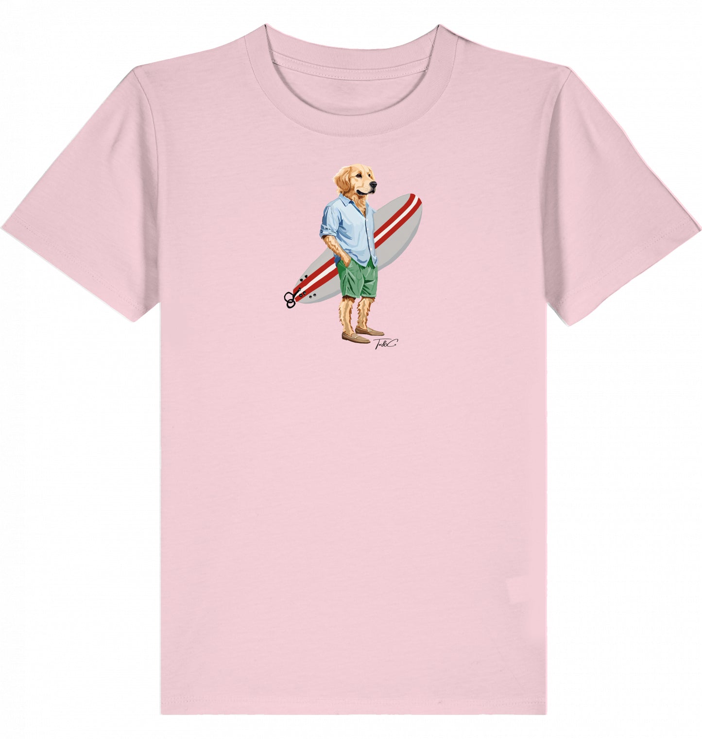 The Surfer- Kids Organic T-Shirt