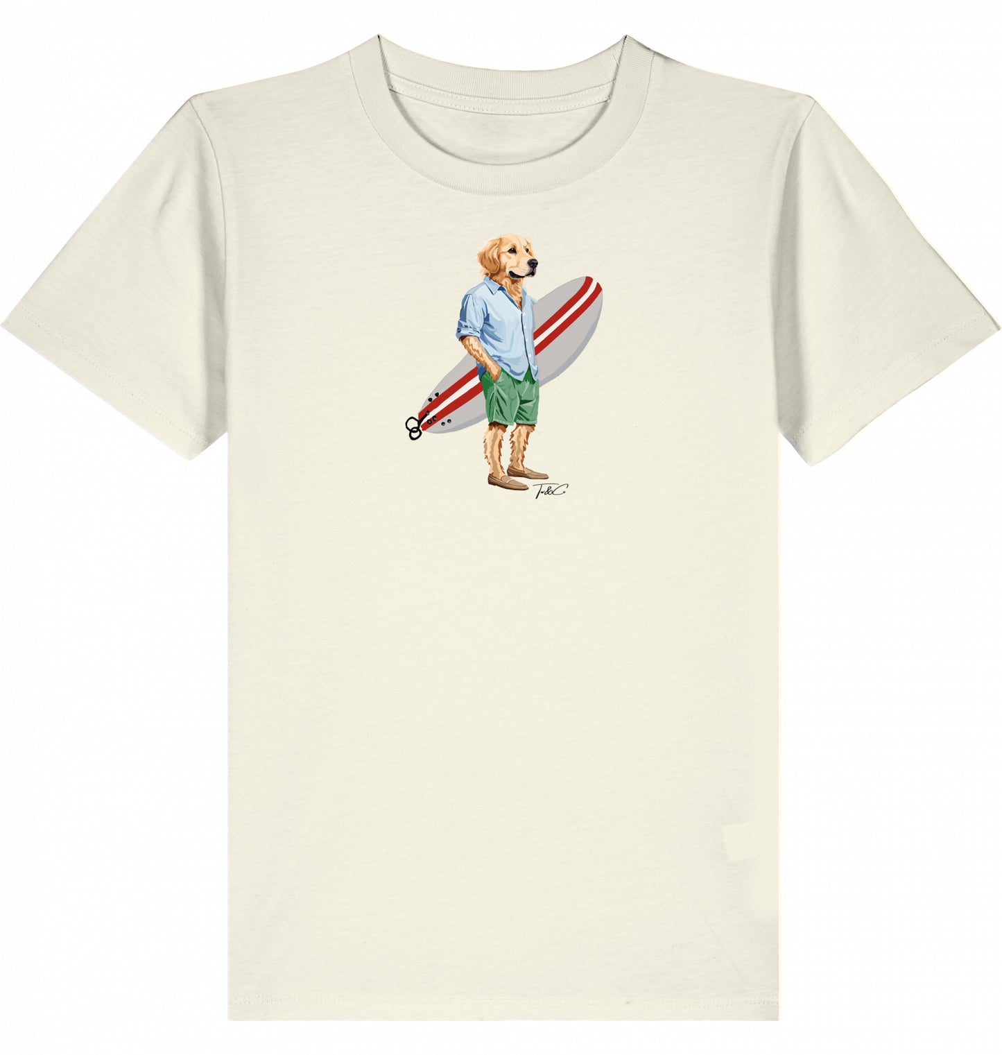 The Surfer- Kids Organic T-Shirt