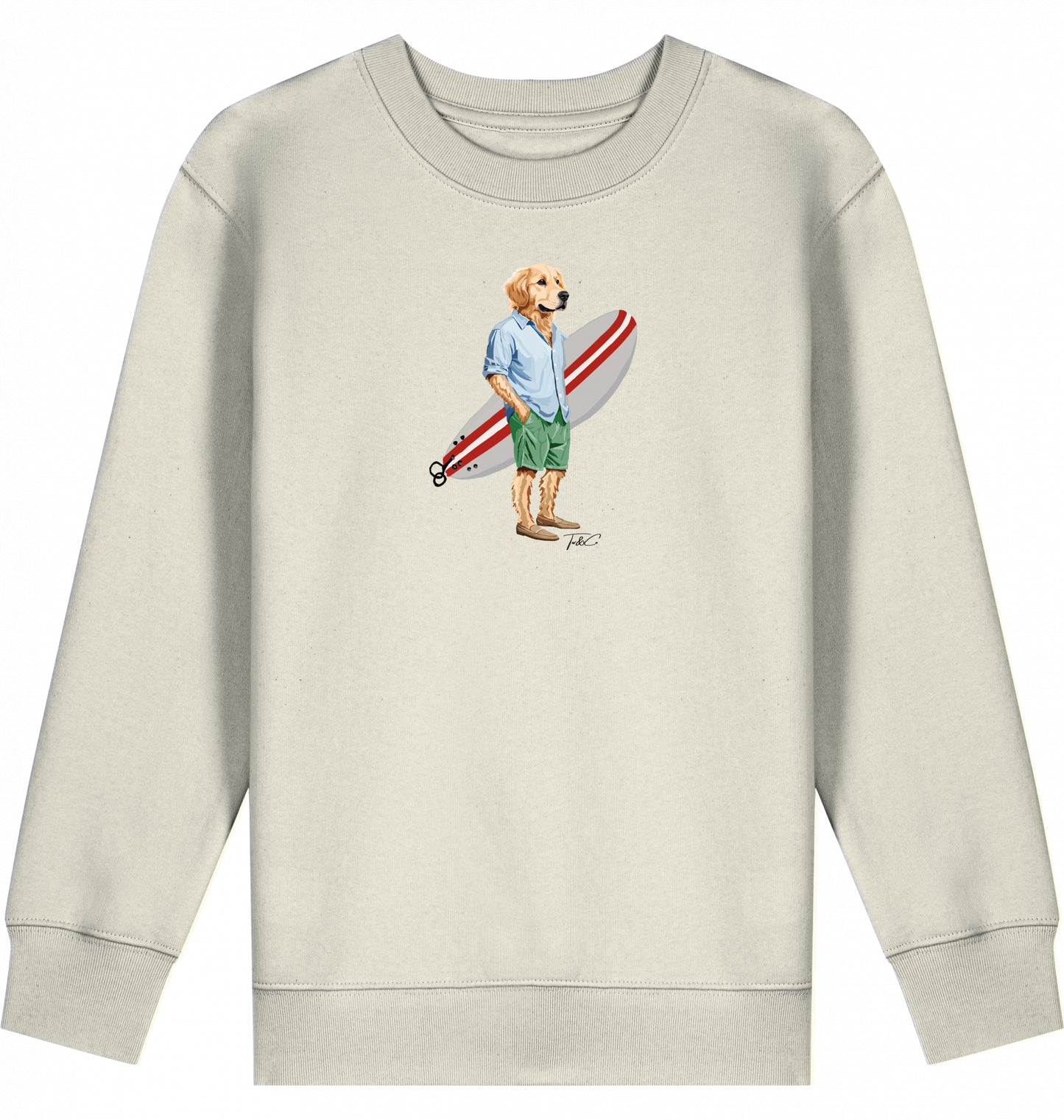 The Surfer - Organic Kids Sweatshirt