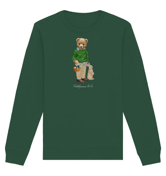 The Easter Bear . Organic Sweatshirt