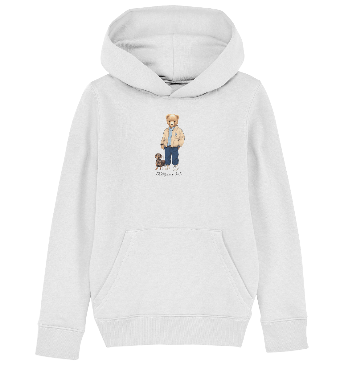 The Dog Walker - Kids Organic Hoodie - Teddywear & Co