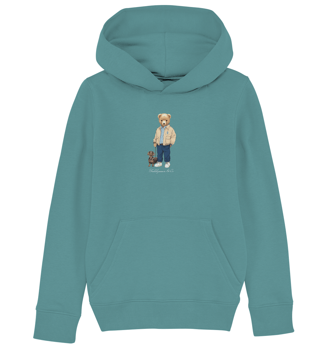 The Dog Walker - Kids Organic Hoodie - Teddywear & Co