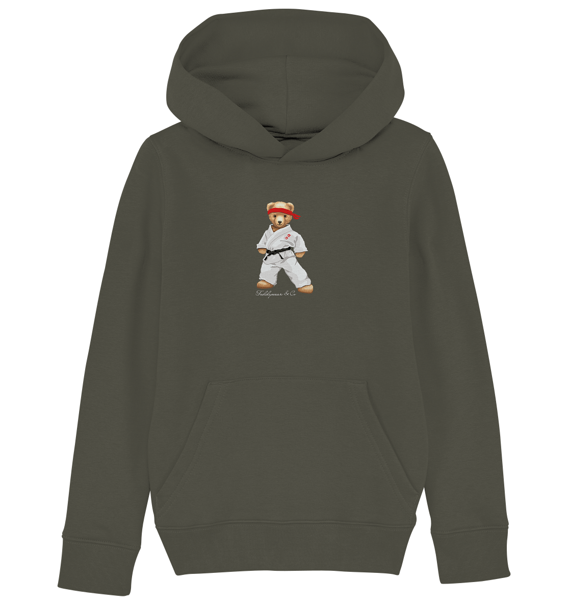 The Fighter - Kids Organic Hoodie - Teddywear & Co